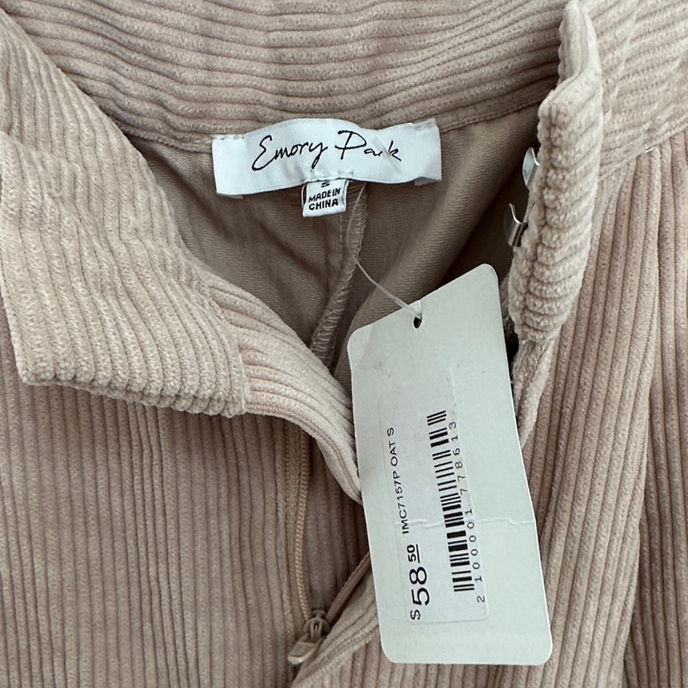 Emory Park Tan Wide Leg Pants - Picture 2 of 3